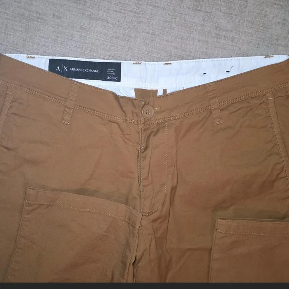 Armani Exchange Tan Chinos